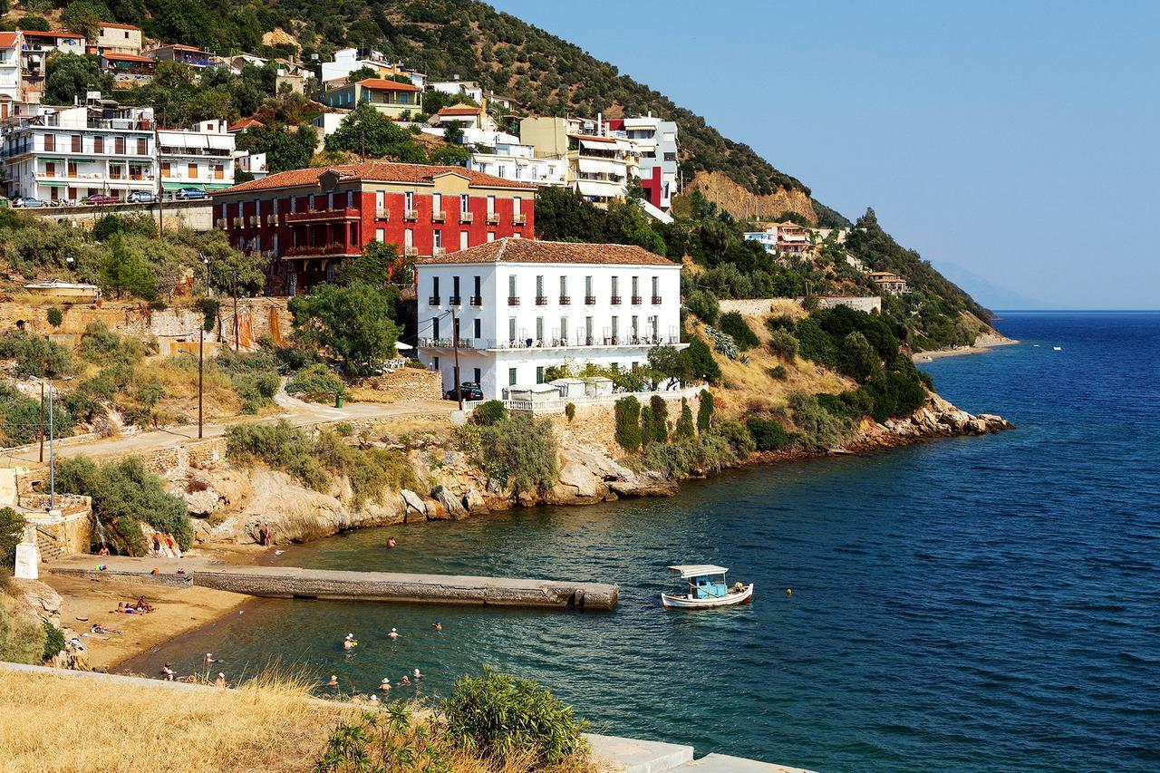 Rodon Hotel Loutra Edipsou  Buitenkant foto